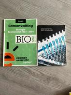 Samenvatting Biologie en scheikunde HAVO, Ophalen, Zo goed als nieuw, HAVO, Biologie