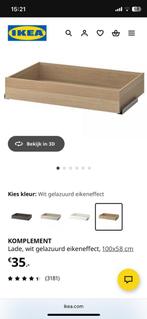 Pax kompliment lade wit eiken. 3 stuks., Huis en Inrichting, Kasten | Kledingkasten, Ophalen, Nieuw, 50 tot 100 cm, Minder dan 100 cm