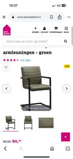 4 eetkamerstoelen leenbakker, Ophalen of Verzenden