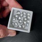 Checker roos geslepen prasioliet., Ophalen of Verzenden, Zo goed als nieuw