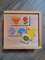 Houten Puzzel - Wat hoort bij elkaar?, Ophalen of Verzenden