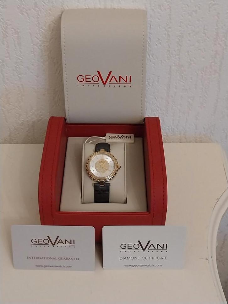 Prachtig Geovani Dames horloge. Nieuw., Sieraden, Tassen en Uiterlijk, Horloges | Dames, Nieuw, Polshorloge, Overige merken, Staal