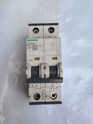 Siemens C10 MCB zekeringautomaat 1P+N beschikbaar voor biedingen