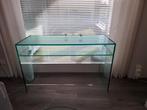Glazen Lectuurtafel Design 1990, 50 tot 100 cm, Design, Ophalen of Verzenden, Glas