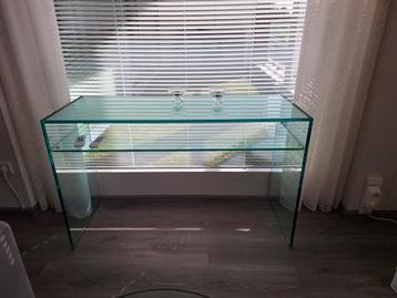 Glazen Lectuurtafel Design 1990 beschikbaar voor biedingen