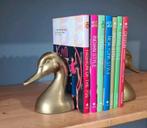 Messing eenden kop boekensteunen '70, Antiek en Kunst, Ophalen of Verzenden