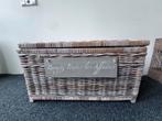 Rotan Opbergkist met Deksel, Huis en Inrichting, Woonaccessoires | Kisten, Ophalen, Overige materialen, Minder dan 50 cm, Gebruikt