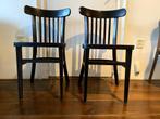 Bistro Stoelen, Huis en Inrichting, Stoelen, Ophalen, Twee, Bruin, Zo goed als nieuw