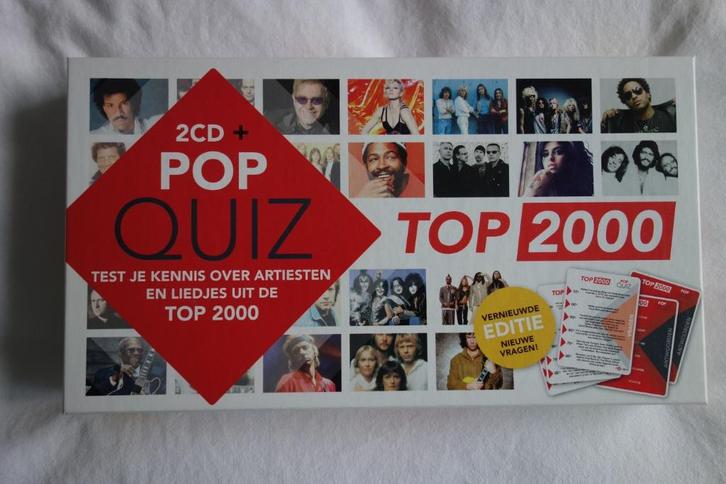 Top2000 quiz - Vernieuwde editie - Nieuw in doos, Hobby en Vrije tijd, Denksport en Puzzels, Nieuw, Overige typen, Ophalen of Verzenden