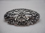 Zilveren vintage broche Niekerk nr.612, Sieraden, Tassen en Uiterlijk, Broches, Verzenden, Minder dan 4 cm, Zo goed als nieuw
