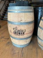 Eikehouten regenton met eigen tekst of logo, Ophalen, 150 liter of meer, Zo goed als nieuw, Bb