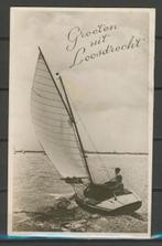 Loosdrecht 1949 BM 16 kwadraat  Foto Ansichtkaart m-51a jdu, Verzenden, 1940 tot 1960, Gelopen, Noord-Holland