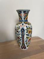 Delfts Blauwe Vaas Bloemmotieven, Ophalen of Verzenden