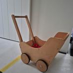 Klassiek houten poppenwagen / loopkar, Kinderen en Baby's, Speelgoed | Houten speelgoed, Ophalen, Zo goed als nieuw