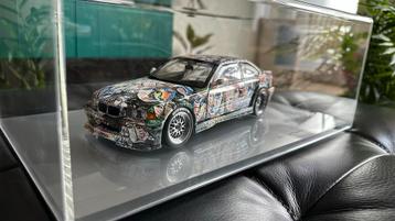 1:18 MiniChamps Art Car 1992 BMW E36 M3 GTR Sandro Chia ME