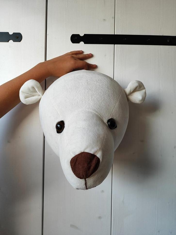 Wanddecoratie ijsbeer, Kinderen en Baby's, Kinderkamer | Inrichting en Decoratie, Zo goed als nieuw, Wanddecoratie, Ophalen of Verzenden