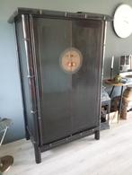 Chinese bamboe bruidskast, Huis en Inrichting, Ophalen, Gebruikt, 100 tot 150 cm, Minder dan 100 cm