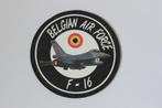 patch  f-16  florennes  Belgium  pvc, Verzamelen, Luchtvaart en Vliegtuigspotten, Zo goed als nieuw, Patch, Badge of Embleem, Verzenden