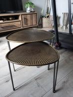 Goud/koperkleurige tafeltjes, Ophalen, 50 tot 100 cm, Rond, 50 tot 100 cm