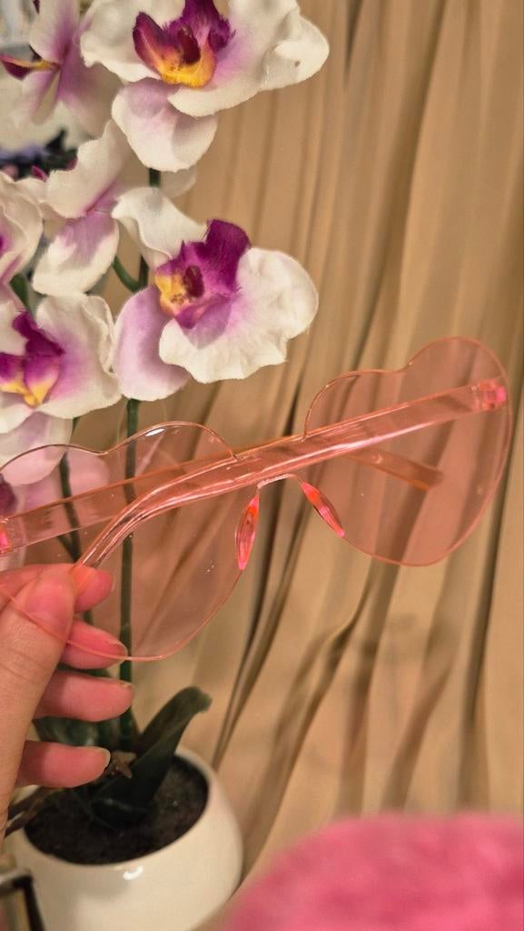 Roze hartjes bril, Overige merken, Verzenden, Nieuw, Roze