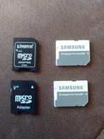 Sd kaart, sd micro en adapters, Audio, Tv en Foto, Overige typen, Zo goed als nieuw, Overige, Minder dan 2 GB