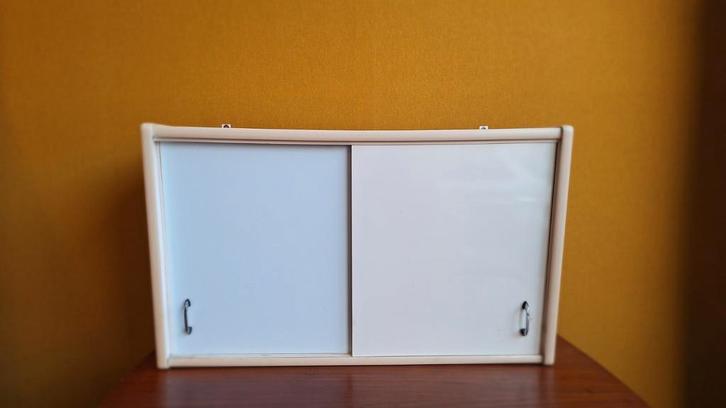 Vintage Bruynzeel kastje met schuifdeurtjes, keuken kast, Huis en Inrichting, Keuken | Keukenelementen, Gebruikt, Minder dan 100 cm