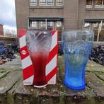 1 limited edition cola glas met blauwe er bij, Ophalen, Zo goed als nieuw, Frisdrankglas