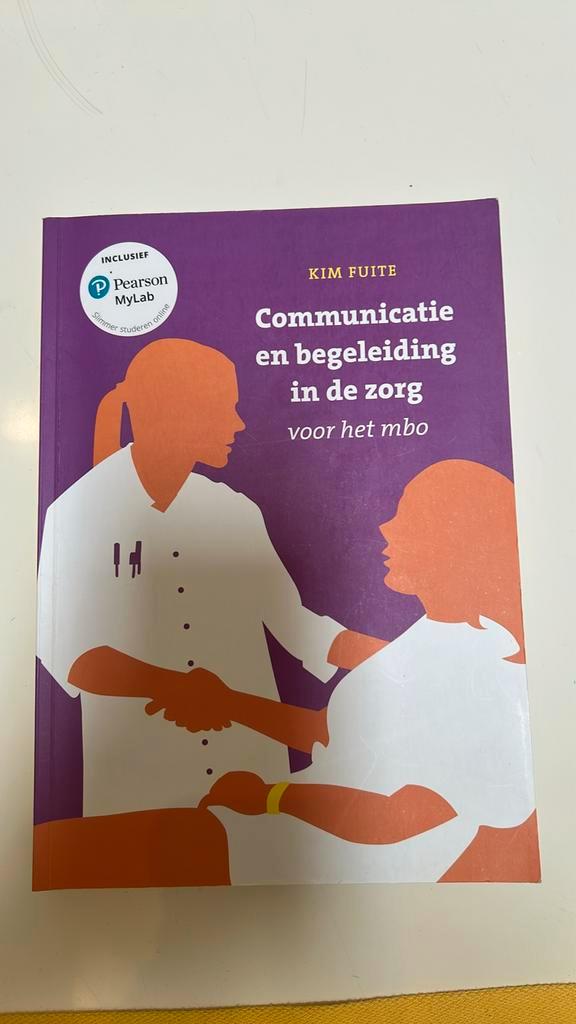Communicatie en begeleiding in de zorg met MyLab NL toegangs, Boeken, Schoolboeken, Zo goed als nieuw, Nederlands, Overige niveaus