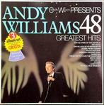 ANDY WILLIAMS: 48 GREATEST HITS. 3 Album Box Set., Cd's en Dvd's, Vinyl | Pop, Ophalen of Verzenden, 1960 tot 1980, Gebruikt, 12 inch
