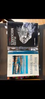Fluid Mechanics & Basic Heat Transfer - 2 Boeken, Boeken, Ophalen of Verzenden, Gelezen, Werktuigbouwkunde