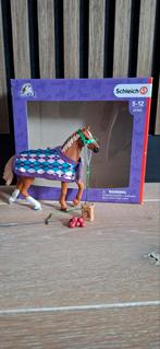 Schleich Set 42360 Paard met Deken en Accessoires, Ophalen of Verzenden