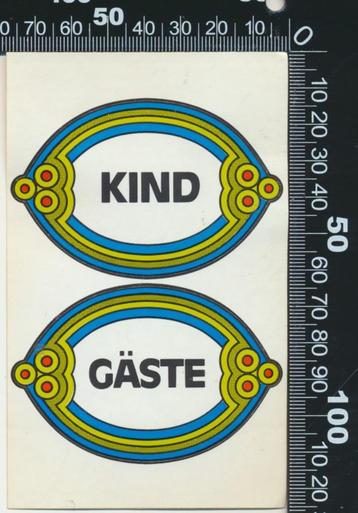 Sticker: Kind - Gaste beschikbaar voor biedingen