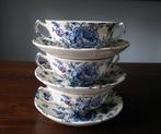 Johnson Brothers/Bros ROSE CHINTZ BLUE  Soepkop en schotels, Ophalen of Verzenden, Zo goed als nieuw, Kom(men), Wedgwood