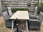 Tuintafel, Tuin en Terras, Tuintafels, Ophalen, Gebruikt, Rechthoekig, Kunststof