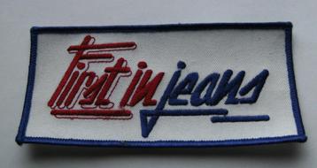 First in jeans patch Egbert streuer en Bernard schnieders beschikbaar voor biedingen