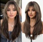 Bruine pruik/haarwerk 24 inch, Sieraden, Tassen en Uiterlijk, Uiterlijk | Haarverzorging, Ophalen of Verzenden, Pruik of Haarverlenging