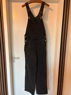 Jeans tuinbroek Dames Zwart grijs  Maat XS (34) izgs, Ophalen of Verzenden, Zo goed als nieuw, Zwart