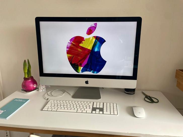Apple iMac 27" (5k / 3,6GHz 8-core i9 / 40GB / 512GB SSD), Computers en Software, Apple Desktops, Zo goed als nieuw, iMac, SSD