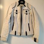 Harley Davidson Dames Biker Jack - Wit Leer - Mt M, Ophalen, Jethelm, Dames, Overige merken