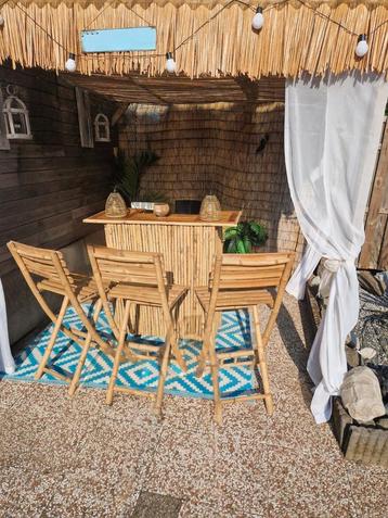 Tiki Bar met Krukken - Bamboe beschikbaar voor biedingen
