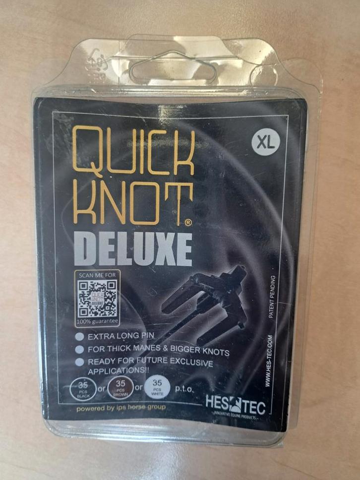 Quick Knot Deluxe Wit / White XL, Dieren en Toebehoren, Paarden en Pony's | Overige Paardenspullen, Zo goed als nieuw, Ophalen of Verzenden