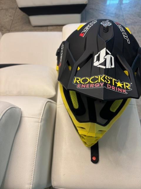 Just one rockstar helm   nieuw, Motoren, Kleding | Motorhelmen, Integraalhelm, Overige merken, Ophalen of Verzenden