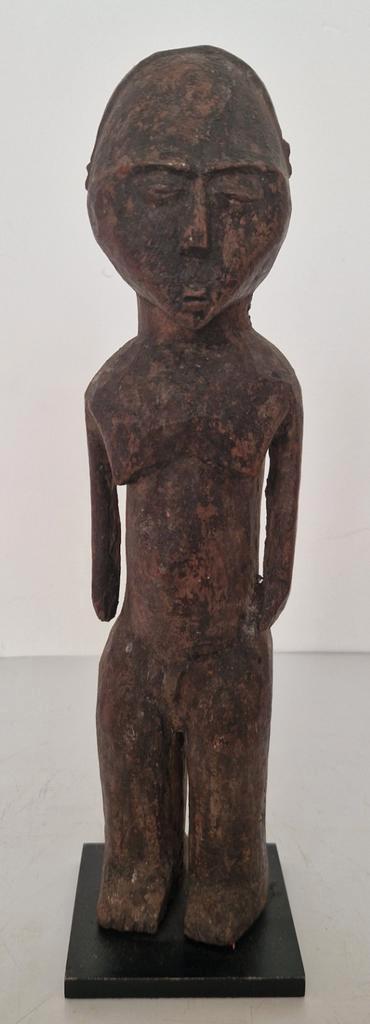 Uit Inboedel: Houten beeld (no 10)  Lobi, Burkina Faso ,incl, Antiek en Kunst, Kunst | Niet-Westerse kunst, Verzenden