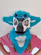 Dino mask fursuit met staart, Ophalen of Verzenden, Zo goed als nieuw