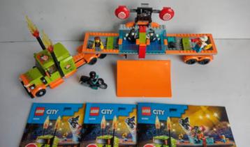 60294 Lego City truck, Stuntshowtruck. Verzenden kan beschikbaar voor biedingen