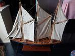 Model 3-mast zeilschip Bluenose, Ophalen, Gebruikt, 1:50 tot 1:200, Overige merken