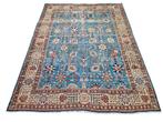 Handmade antique Persian wool carpet floral 220x280cm, Persian Vintage oosters antiek Boho hype, Gebruikt, 200 cm of meer, Ophalen of Verzenden