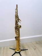Yamaha sopraansax YSS-475, Ophalen of Verzenden, Zo goed als nieuw, Sopraan, Met koffer