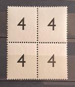 Testzegel PTT-school 4 cent, Postzegels en Munten, Postzegels | Nederland, Verzenden, Na 1940, Postfris