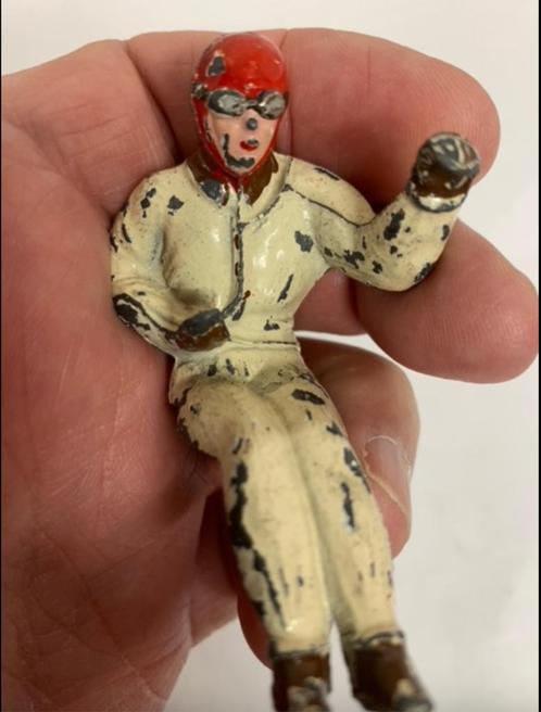 Te koop gevraagd: deze Meccano Constructor no 2 chauffeur., Antiek en Kunst, Antiek | Speelgoed, Ophalen of Verzenden